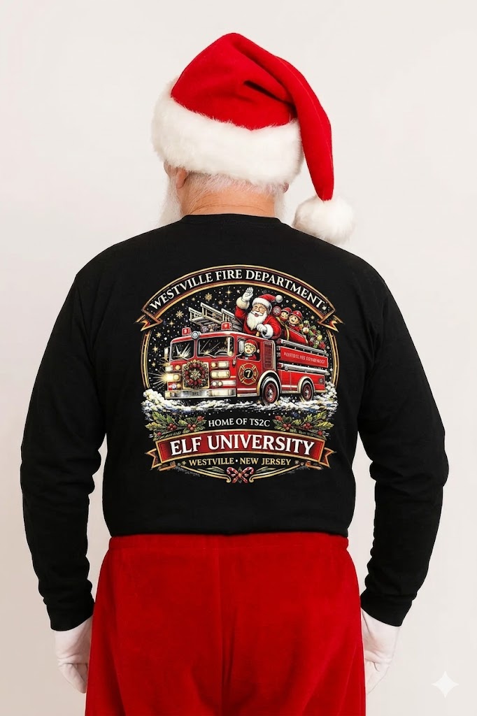 Westville Fire Department Black Shirt - Image 5